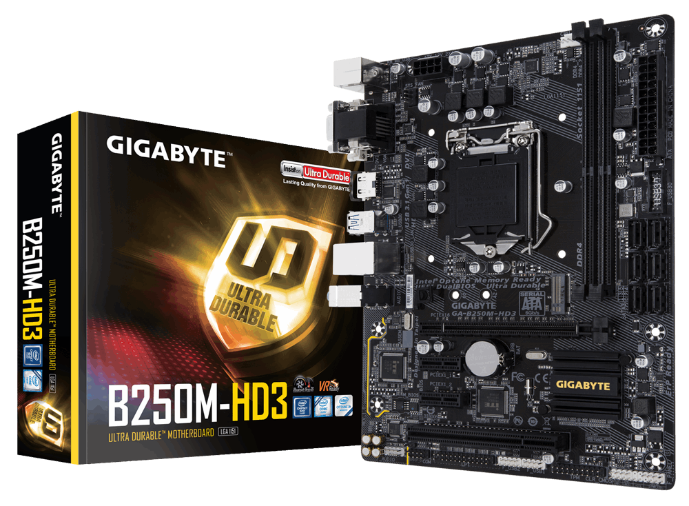 Gigabyte b250m d3h совместимость