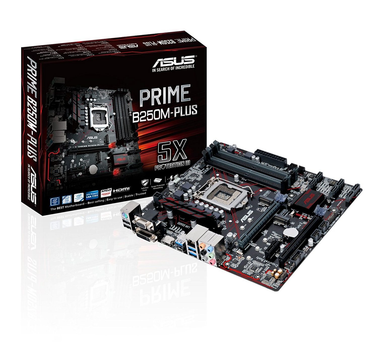 Asus prime b250 plus не запускается