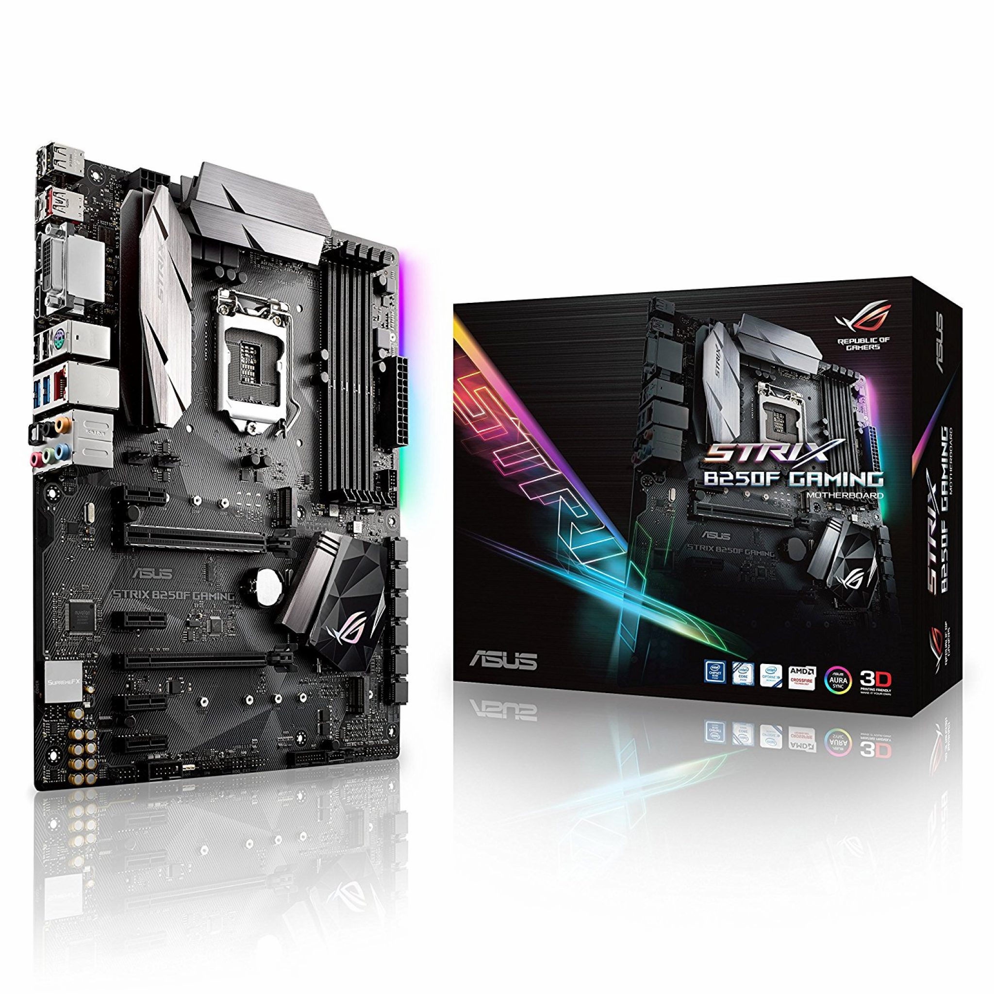 Asus strix b250f настройка 6 и более карт