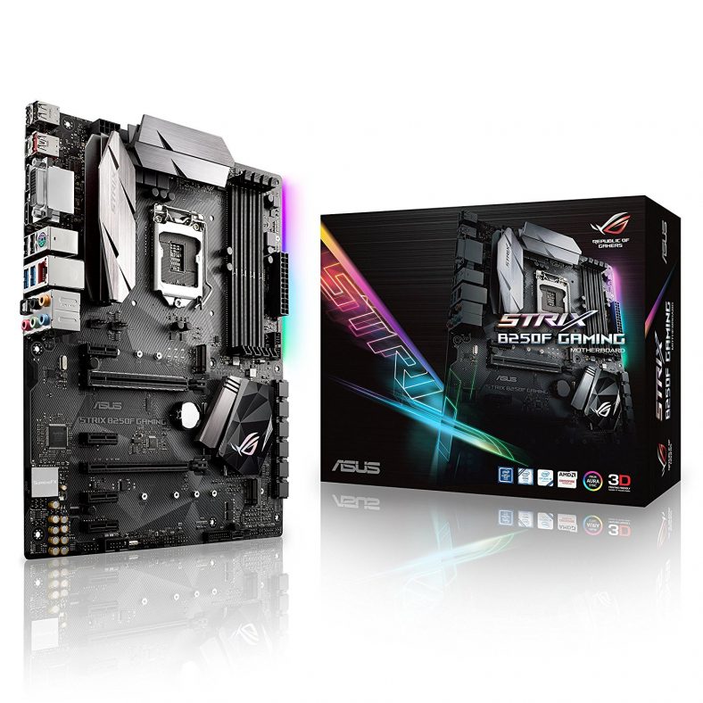 Asus strix b250f gaming какие процессоры поддерживает