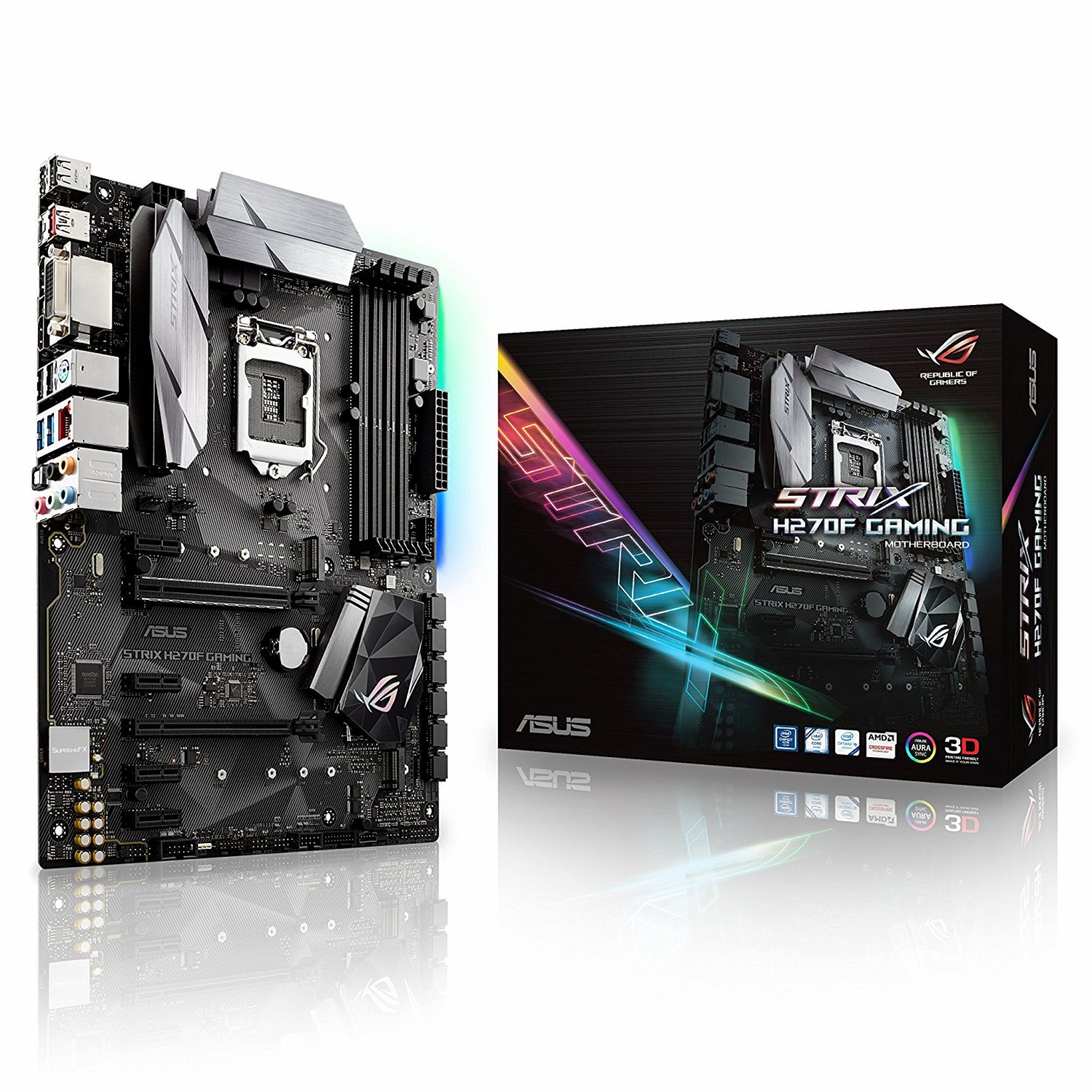 Asus rog strix h270f gaming обзор