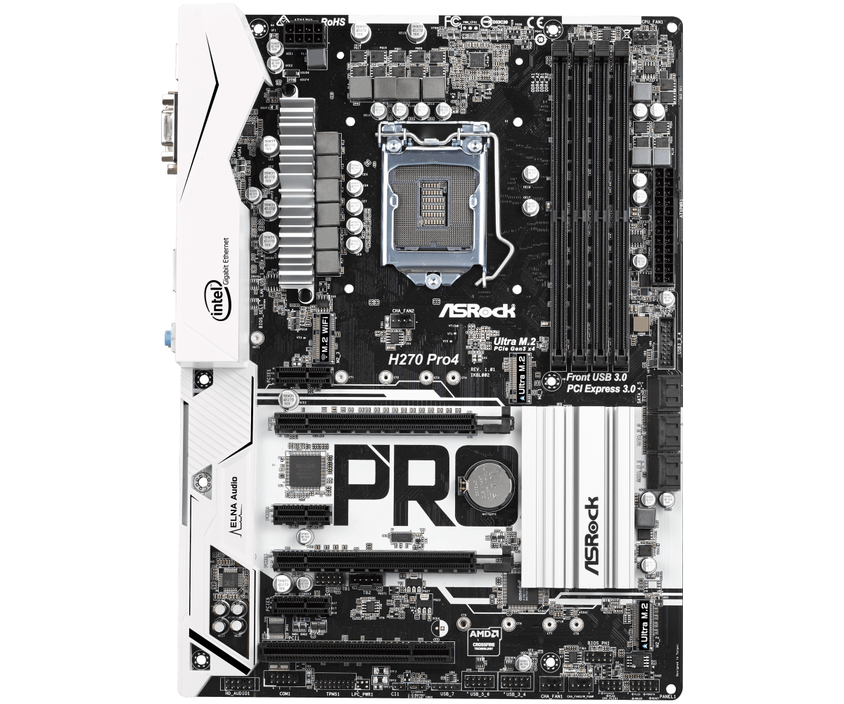 Asrock h270 pro4 обзор