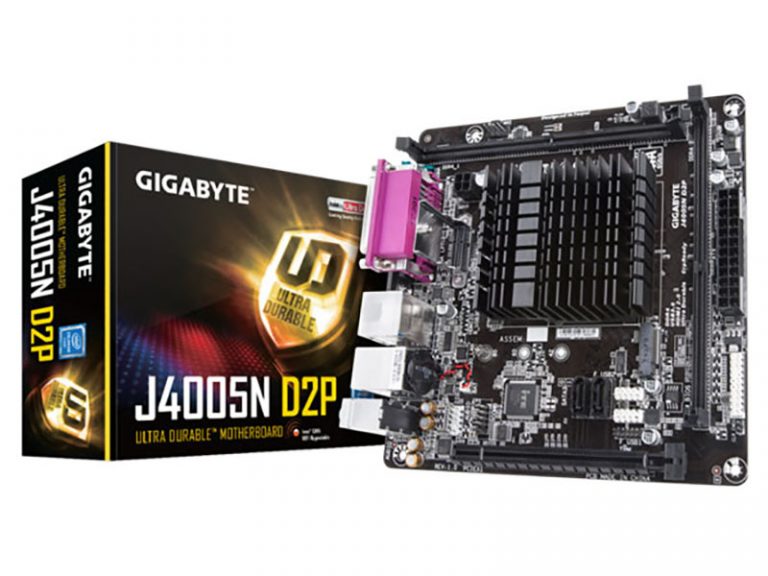 Gigabyte j4005n d2p не запускается