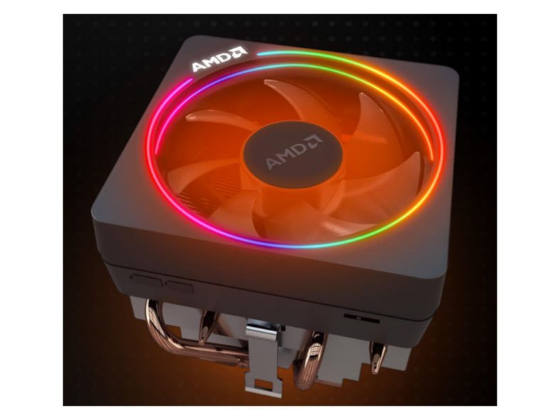 AMD Wraith Prism RGB CPUクーラー AM4 4ピンコネクター 銅ベース