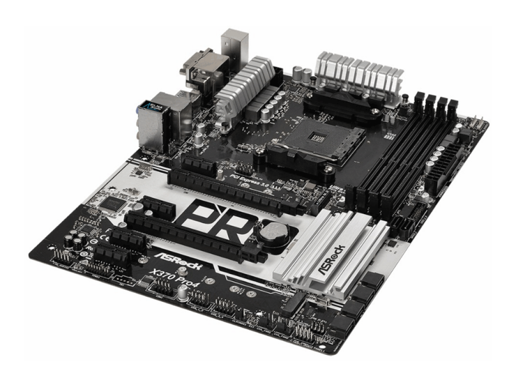 Asrock x370 pro4 какие процессоры поддерживает