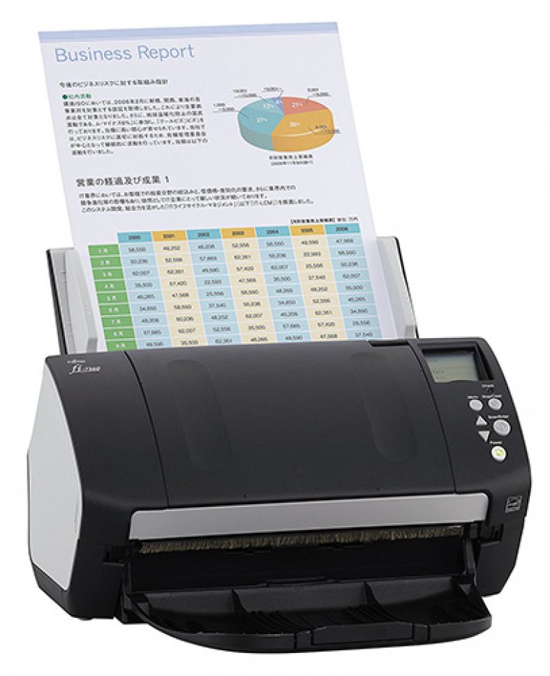 Fujitsu fi 7160 escáner profesional para el trabajo con documentos