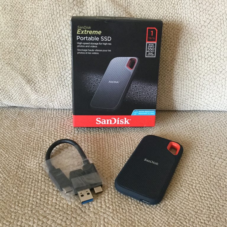 Sandisk extreme portable ssd обзор