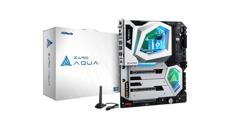 Asrock z490 aqua обзор