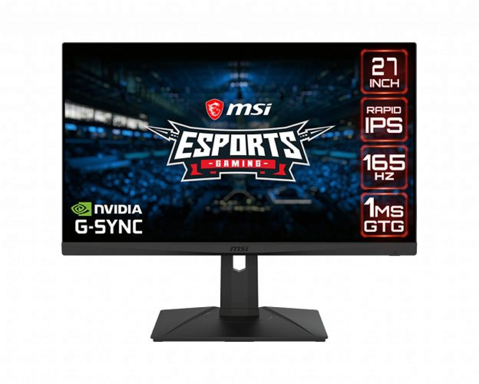 Optix G Qpf Monitor Gaming Msi Con Panel De Pulgadas Rapid Ips