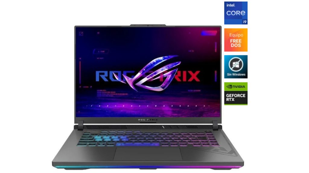 ASUS ROG Strix G16 G614JI-N4007 - Destacada