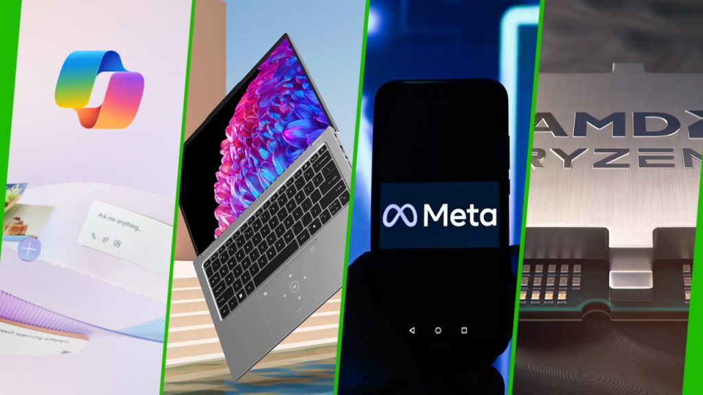 Nuevos Acer Swift Go, llega Copilot Pro de Microsoft, Meta se vuelca hacia la AGI