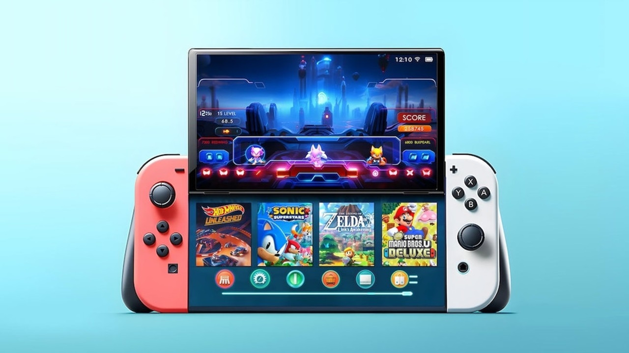 nintendo switch 2 doble pantalla