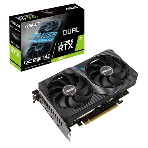 Asus Dual GeForce RTX 3060 OC Edition V2 12GB GDDR6